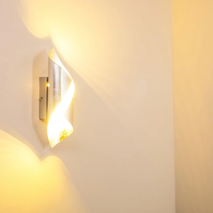 Hofstein Wandleuchte Ogarrio LED Silber, 2-flammig 12 Hofstein Wandleuchte Ogarrio LED Silber, 2-flammig - Image 12