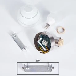 Hofstein Warga Wandleuchte LED Nickel-Matt, 1-flammig 16 Hofstein Warga Wandleuchte LED Nickel-Matt, 1-flammig -Wandleuchten Verkauf warga wandleuchte h3395219 4