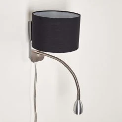 Hofstein Wiby Wandleuchte LED Nickel-Matt, 2-flammig -Wandleuchten Verkauf wiby wandleuchte h3295885 do1 6