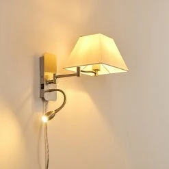 Hofstein Wiby Wandleuchte LED Nickel-Matt, 2-flammig 39 Hofstein Wiby Wandleuchte LED Nickel-Matt, 2-flammig -Wandleuchten Verkauf wiby wandleuchte h3295922 do1 11