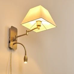 Hofstein Wiby Wandleuchte LED Nickel-Matt, 2-flammig 30 Hofstein Wiby Wandleuchte LED Nickel-Matt, 2-flammig -Wandleuchten Verkauf wiby wandleuchte h3295922 do1 2