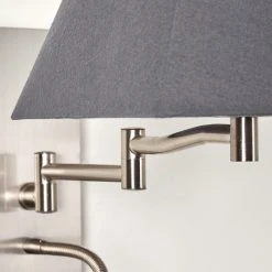 Hofstein Wiby Wandleuchte LED Nickel-Matt, 2-flammig -Wandleuchten Verkauf wiby wandleuchte h3295946 do1 12