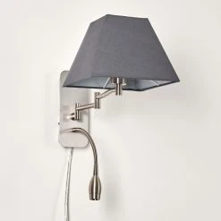 Hofstein Wiby Wandleuchte LED Nickel-Matt, 2-flammig -Wandleuchten Verkauf wiby wandleuchte h3295946 do1 26