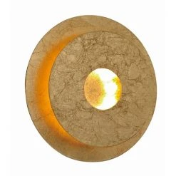 Wofi Leuchten WOFI AFIR Wandleuchte LED Gold, 1-flammig