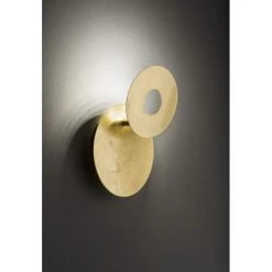 Wofi Leuchten WOFI AFIR Wandleuchte LED Gold, 1-flammig -Wandleuchten Verkauf wofi afir wandleuchte 451901159000 4