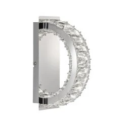 Wofi Leuchten Wofi ANESA Wandleuchte LED Chrom, 1-flammig