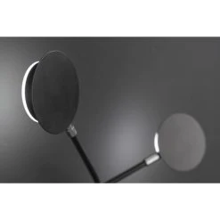 Wofi Leuchten WOFI BELIZE Wandleuchte LED Schwarz, 1-flammig -Wandleuchten Verkauf wofi belize wandleuchte 446602109000 2