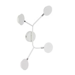 Wofi Leuchten WOFI BELIZE Wandleuchte LED Weiß, 1-flammig