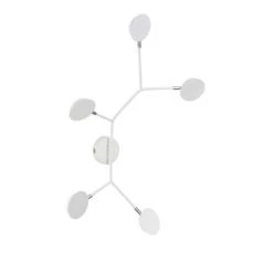 Wofi Leuchten WOFI BELIZE Wandleuchte LED Weiß, 1-flammig