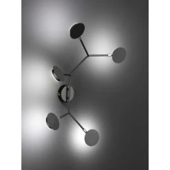 Wofi Leuchten WOFI BELIZE Wandleuchte LED Schwarz, 1-flammig -Wandleuchten Verkauf wofi belize wandleuchte 446605109000 2