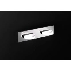 Wofi Leuchten Wofi ESTERA Wandleuchte LED Chrom, 2-flammig