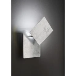 Wofi Leuchten WOFI FEY Wandleuchte LED Silber, 1-flammig -Wandleuchten Verkauf wofi fey wandleuchte 451401709000 5