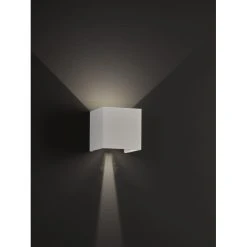 Wofi Leuchten Wofi GALWAY Wandleuchte LED Weiß, 1-flammig -Wandleuchten Verkauf wofi galway wandleuchte 4567 01 06 8000 9