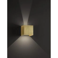 Wofi Leuchten Wofi GALWAY Wandleuchte LED Gold, 1-flammig -Wandleuchten Verkauf wofi galway wandleuchte 4567 01 15 8000 2