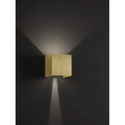 Wofi Leuchten Wofi GALWAY Wandleuchte LED Gold, 1-flammig -Wandleuchten Verkauf wofi galway wandleuchte 4567 01 15 8000 5