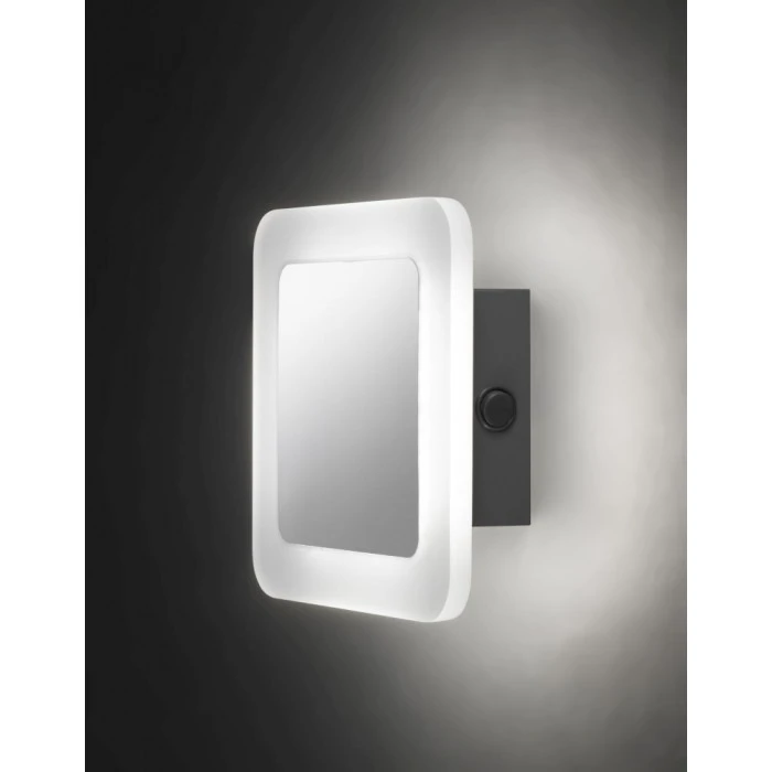 Wofi Leuchten Wofi IMPULS Wandleuchte LED Chrom, 1-flammig 1 Wofi Leuchten Wofi IMPULS Wandleuchte LED Chrom, 1-flammig