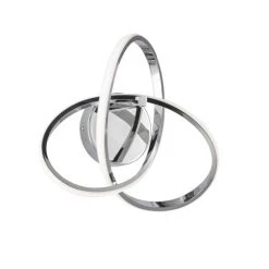 Wofi Leuchten WOFI INDIGO Wandleuchte LED Chrom, 1-flammig