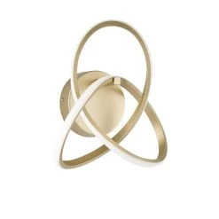 Wofi Leuchten Wofi INDIGO Wandleuchte LED Gold, 1-flammig