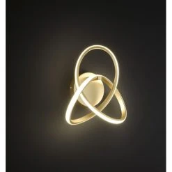 Wofi Leuchten Wofi INDIGO Wandleuchte LED Gold, 1-flammig -Wandleuchten Verkauf wofi indigo wandleuchte 4134 01 14 9000 3