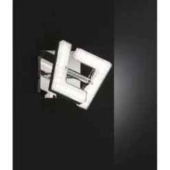 Wofi Leuchten Wofi LEA Wandlampe LED Chrom, 1-flammig -Wandleuchten Verkauf wofi lea wandlampe 4290 01 01 6000 2