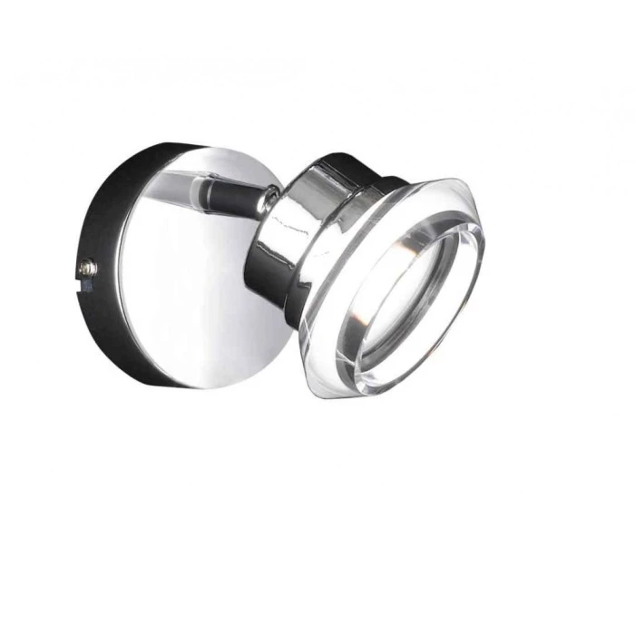 Wofi Leuchten Wofi MORGAN Wandspot LED Chrom, 1-flammig 1 Wofi Leuchten Wofi MORGAN Wandspot LED Chrom, 1-flammig