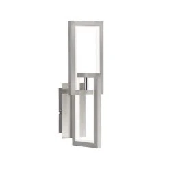 Wofi Leuchten WOFI MURIEL Wandleuchte LED Nickel-Matt, 1-flammig