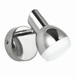 Wofi Leuchten Wofi NANTES Wandleuchte LED Chrom, 1-flammig