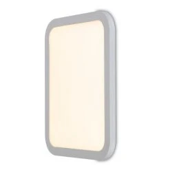 Wofi Leuchten WOFI REEV Wandleuchte LED Silber, 1-flammig, Fernbedienung