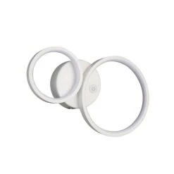 Wofi Leuchten WOFI VIKA Wandleuchte LED Weiß, 1-flammig