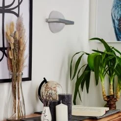 Hofstein Wroxton Wandleuchte LED Aluminium, 1-flammig -Wandleuchten Verkauf wroxton wandleuchte h3561027 9