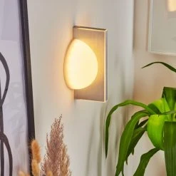 Hofstein Wroxton Wandleuchte LED Aluminium, 1-flammig